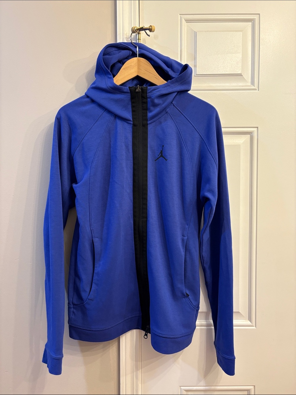 Jordan Royal Blue Full-Zip Hooded Performance Jacket